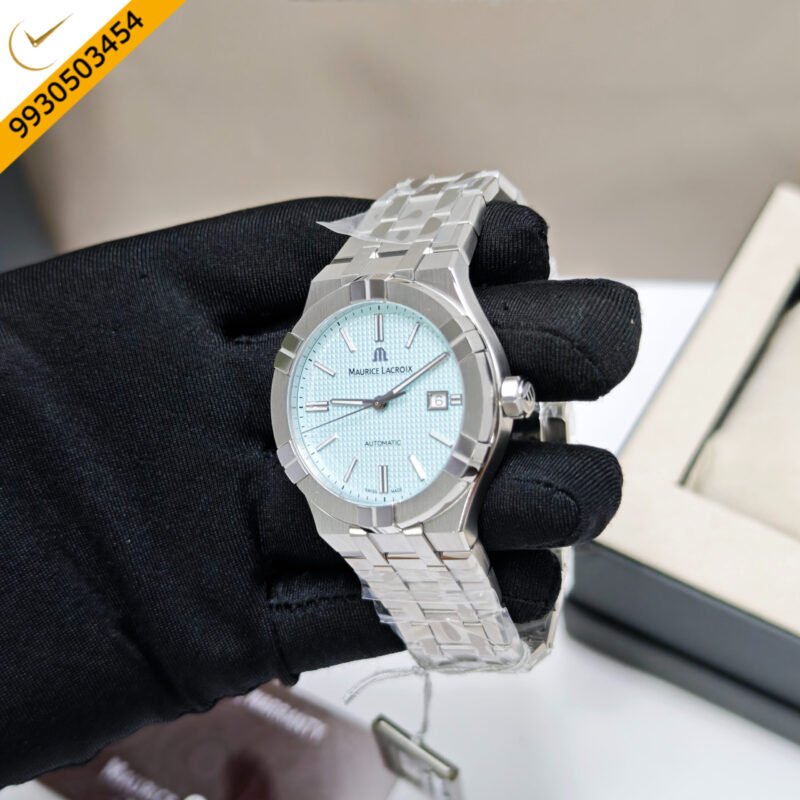 Maurice Lacroix Aikon Steel Tiffeny Dial Limited Edition Swiss Automatic Watch - Image 2