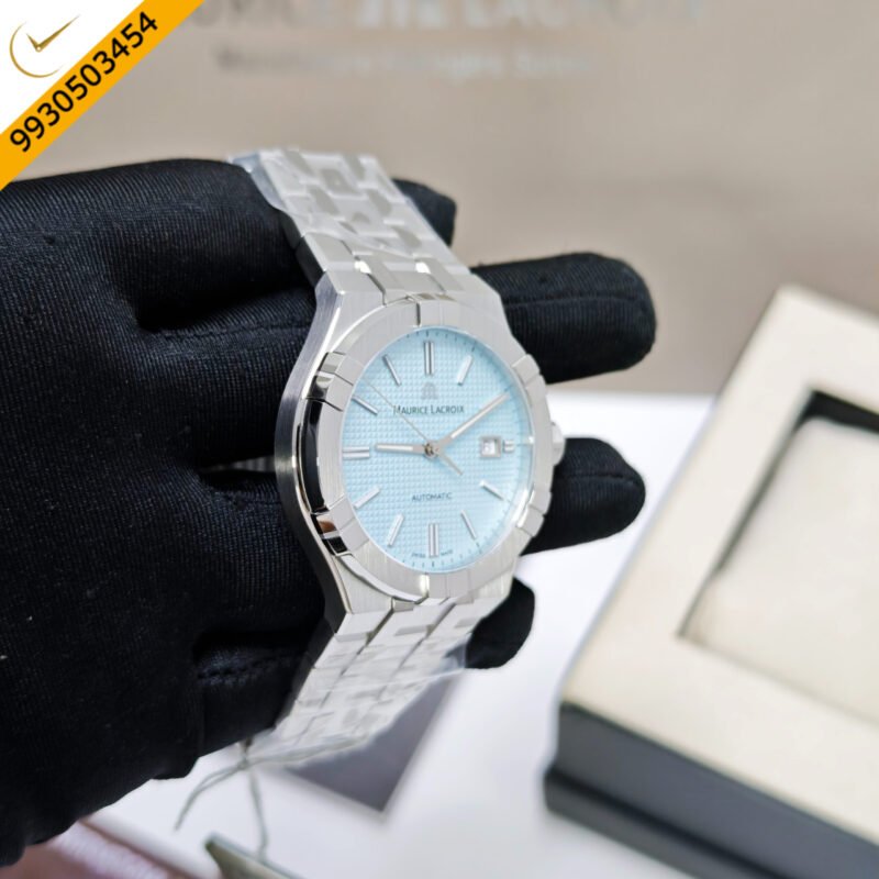 Maurice Lacroix Aikon Steel Tiffeny Dial Limited Edition Swiss Automatic Watch - Image 3