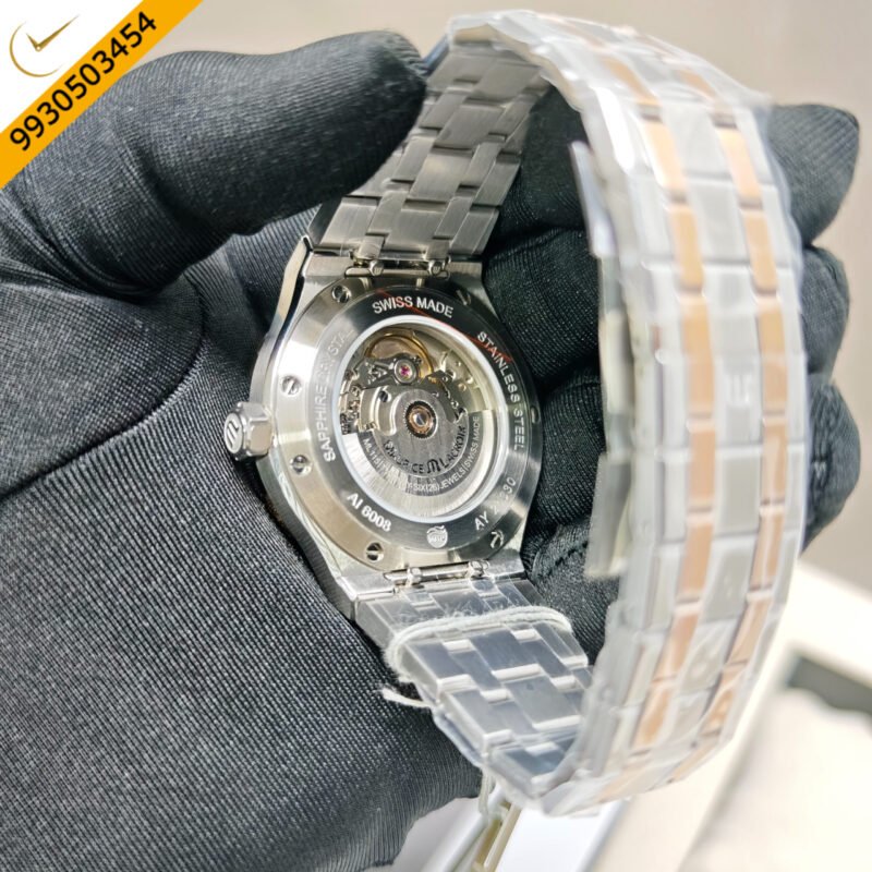 Maurice Lacroix Aikon Steel White Dial Limited Edition Dual Tone Swiss Automatic Watch - Image 4