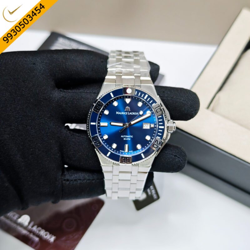 Maurice Lacroix Aikon Venturer Stainless Steel Blue Dial Swiss Automatic Watch