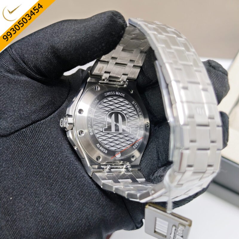 Maurice Lacroix Aikon Venturer Stainless Steel Blue Dial Swiss Automatic Watch - Image 4