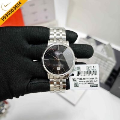 Tissot Carson Powermatic 80 Stainless Steel Black Dial Store Quality Swiss Automatic Watch