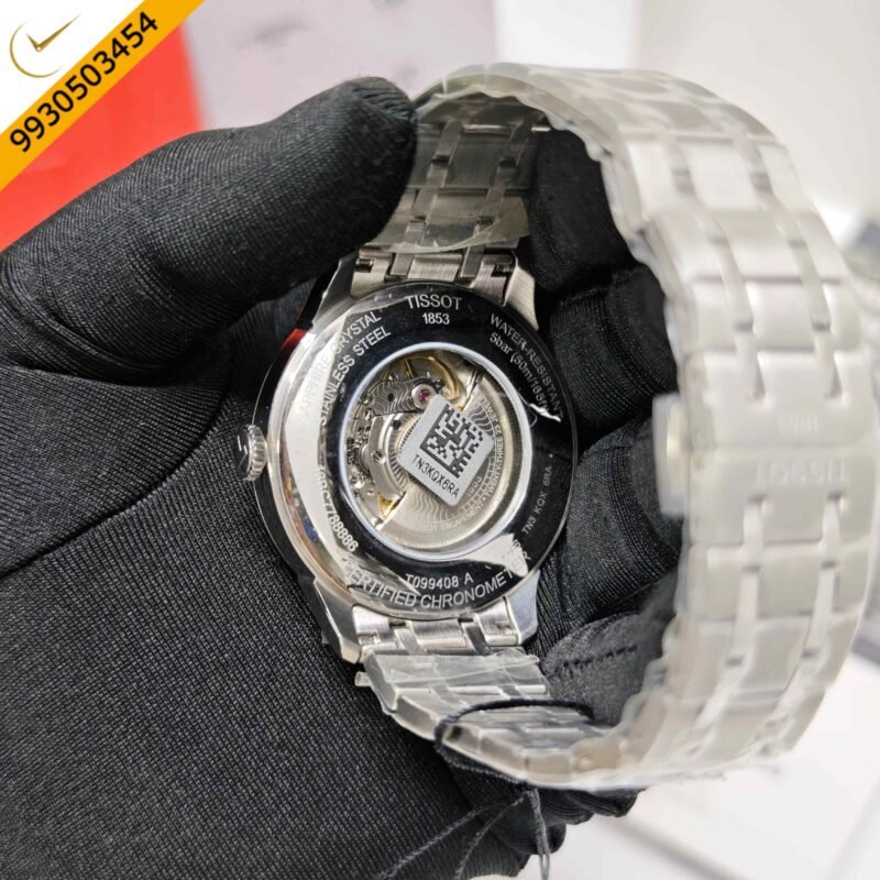 Tissot Chemin des Tourelles Powermatic 80 Steel White Dial Roman Marker Store Quality Swiss Automatic Watch - Image 3