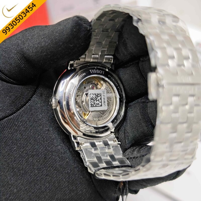 Tissot T-Classic Carson Premium Powermatic 80 Steel Roman marker White Dail Store Quality Swiss Automatic Watch - Image 3