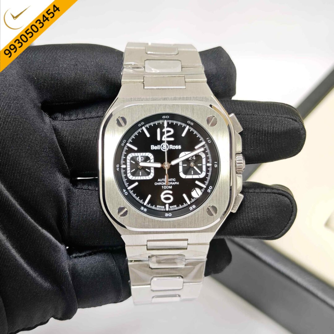 Bell & Ross BR-05 Chronograph Steel Black Dial Swiss Watch