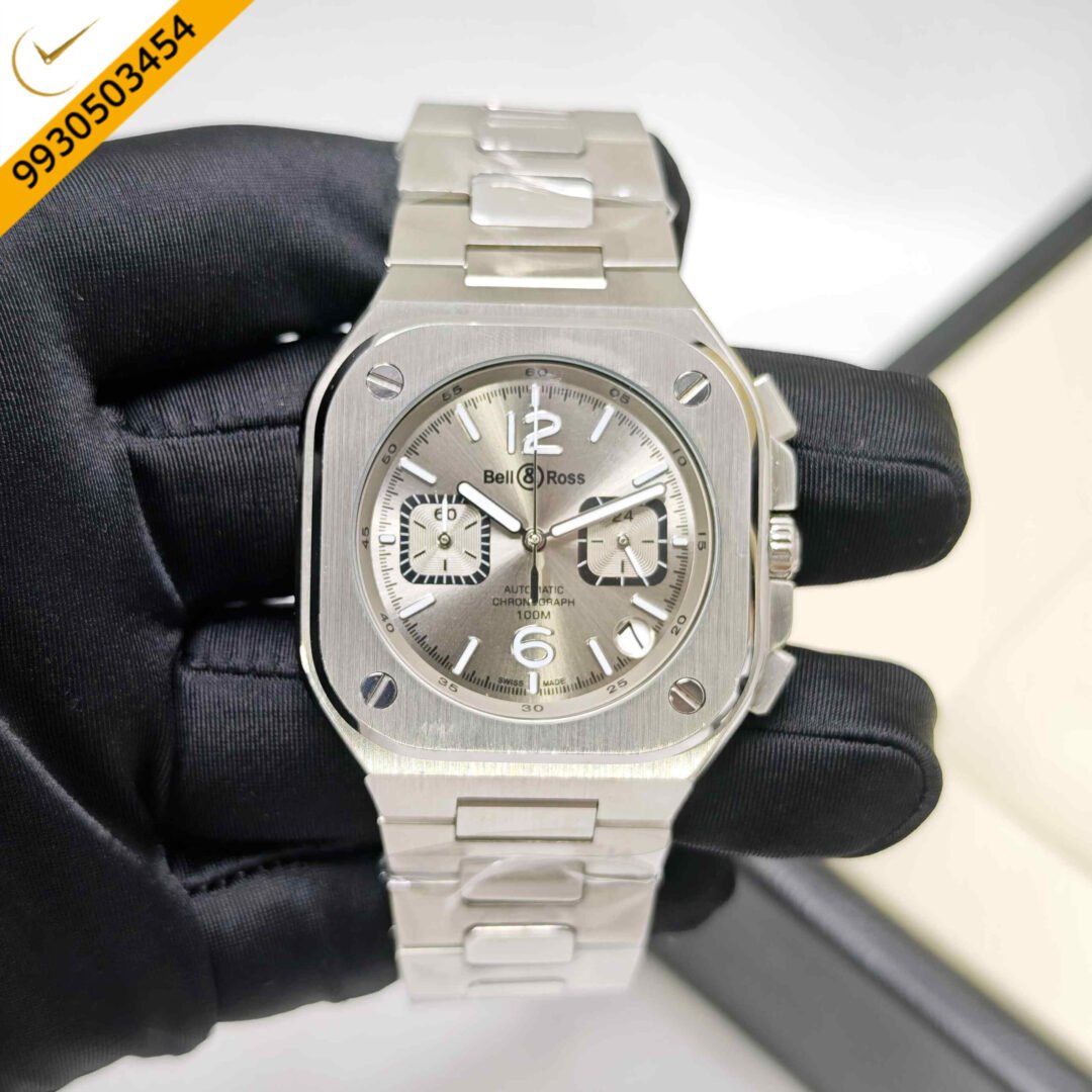 Bell & Ross BR-05 Chronograph Steel Grey Dial Swiss Watch