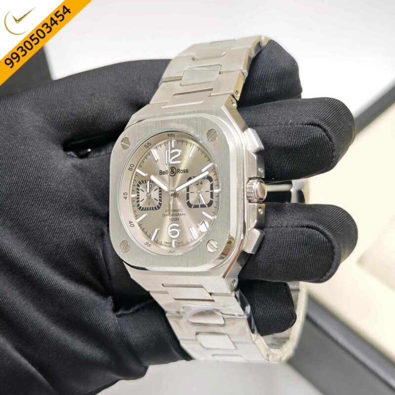 Bell & Ross BR-05 Chronograph Steel Grey Dial Swiss Watch - Image 2