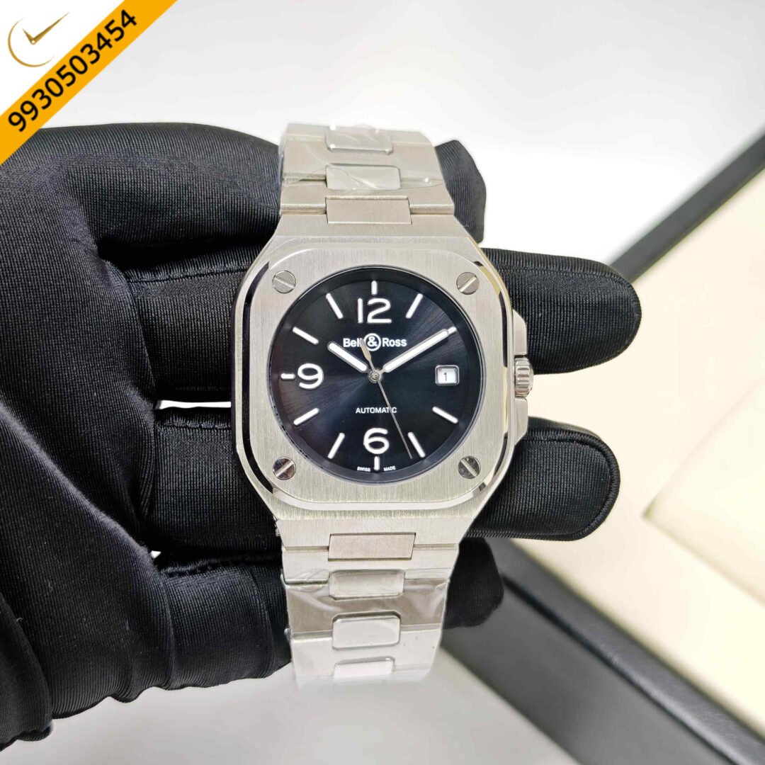 Bell & Ross Urban BR-05A Black Dial Steel Strap Swiss Automatic Watch