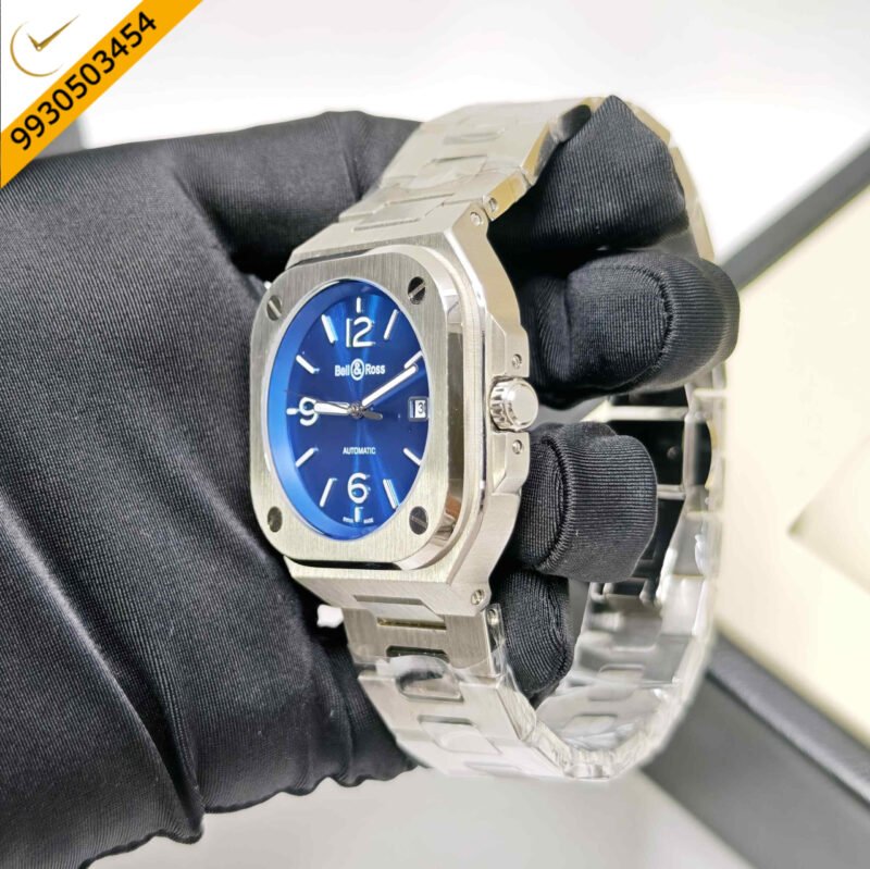 Bell & Ross Urban BR-05A Blue Dial Steel Strap Swiss Automatic Watch - Image 2