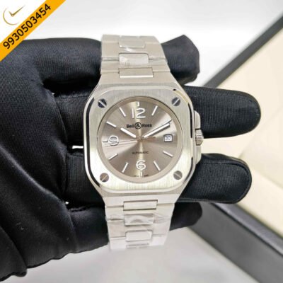 Bell & Ross Urban BR-05A Grey Dial Steel  Strap Swiss Automatic Watch
