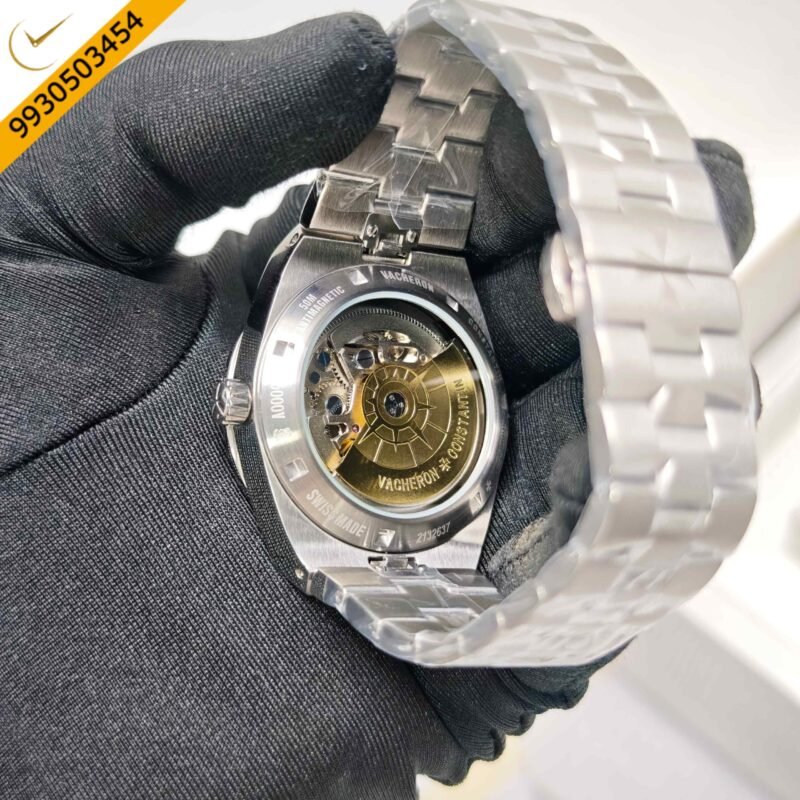 Vacheron Constantin Overseas 6000V Tourbillon Stainless Steel Green Dial Swiss Automatic Watch - Image 4