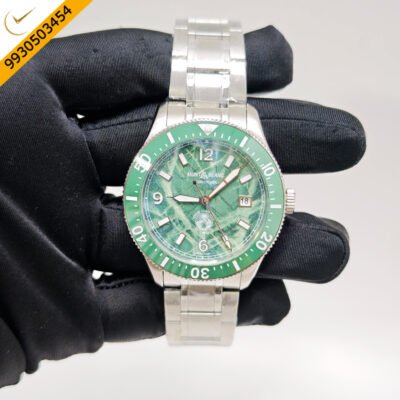 Montblanc 1858 Iced Sea Steel Green Dial Swiss Automatic Watch