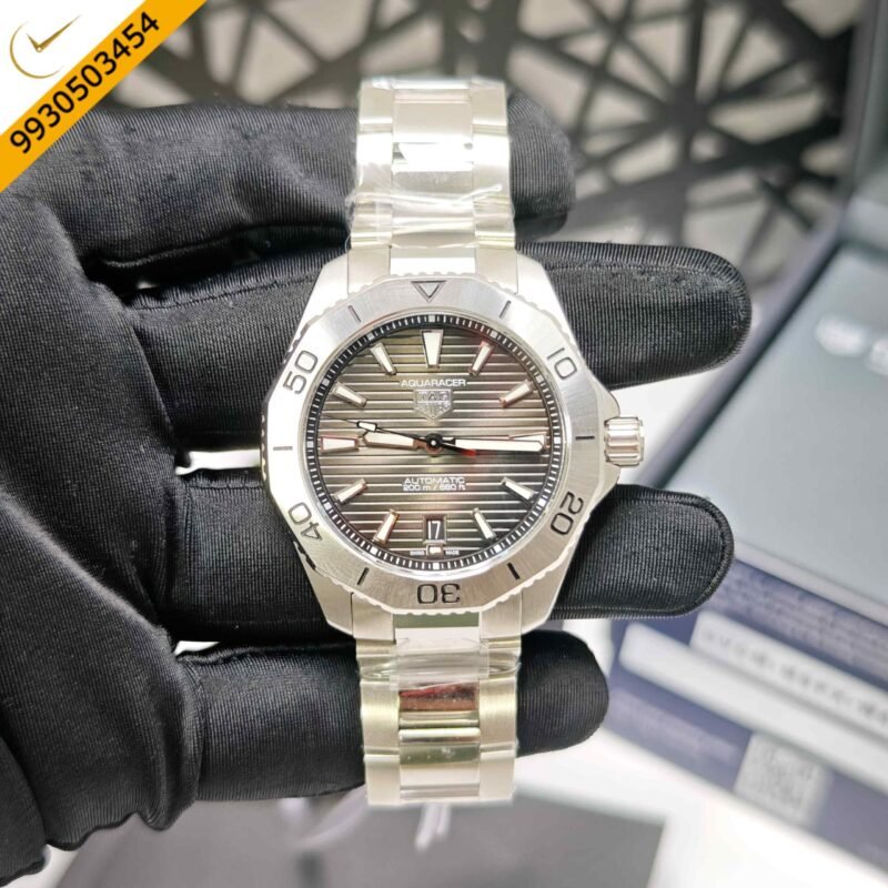 Tag Heuer Aquaracer Professional 200M Date Steel Black Dial Swiss Automatic Store Quality Watch - Image 2