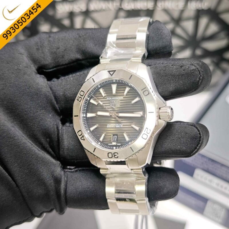 Tag Heuer Aquaracer Professional 200M Date Steel Black Dial Swiss Automatic Store Quality Watch - Image 3