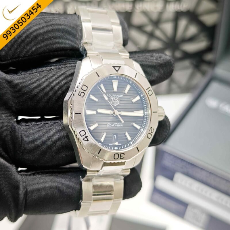 Tag Heuer Aquaracer Professional 200M Date Steel Black Dial Swiss Automatic Store Quality Watch - Image 4