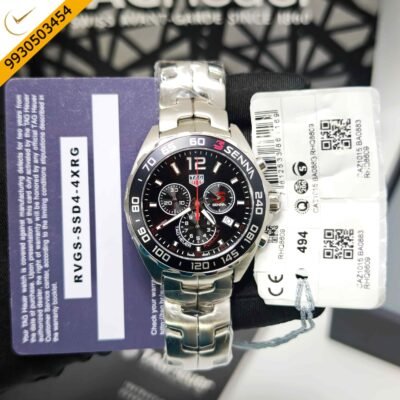TAG Heuer Formula 1 X Senna Special Edition Steel Black Dial Swiss Watch