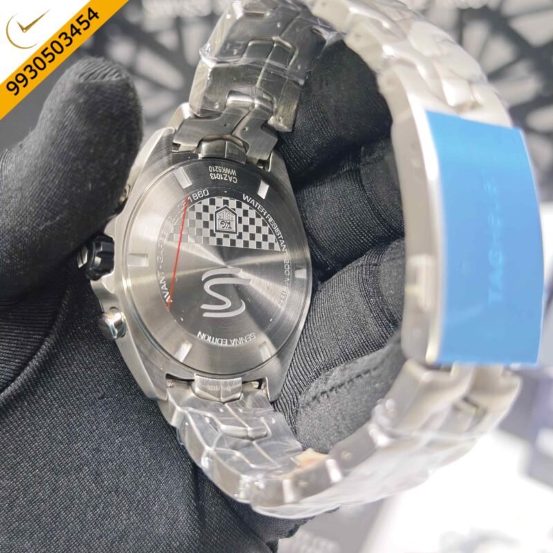 Tag Heuer Formula 1 X Senna Edition Steel Black Dial Swiss Watch - Image 5
