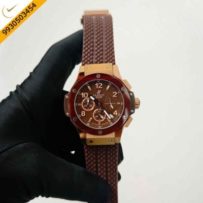 Hublot Big Bang Cappuccino Rose Gold case Full Brown Swiss Automatic Watch