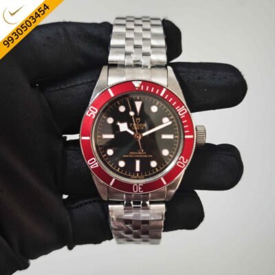 Tudor Black Bay Heritage Red Bazel Jublie Black Dial Swiss Automatic Watch
