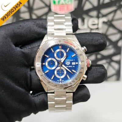 TAG Heuer Formula 1 Calibre 16 Chronograph Blue Dial Swiss Watch