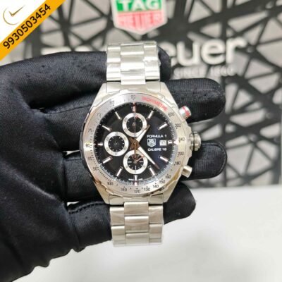 TAG Heuer Formula 1 Calibre 16 Chronograph Black Dial Swiss Watch