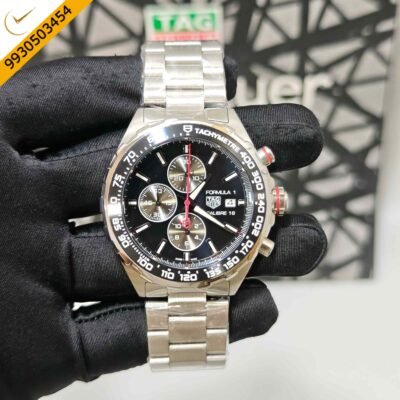 TAG Heuer Formula 1 calibre 16 Chronograph Steel Black Dial Swiss Watch