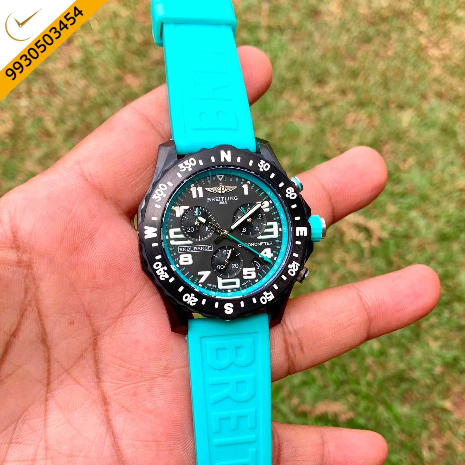 Breitling Endurance Pro Black Dial Swiss Sports Chronograph