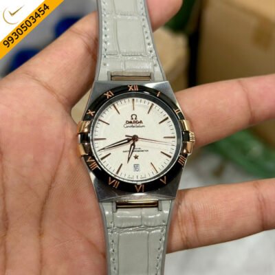 OMEGA Constellation Sun-Brushed White Dial
