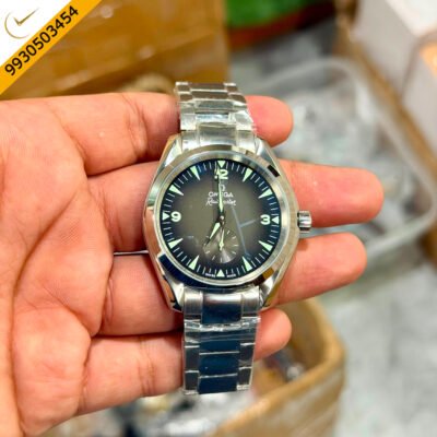 Omega Gray Dial Luxury Watch