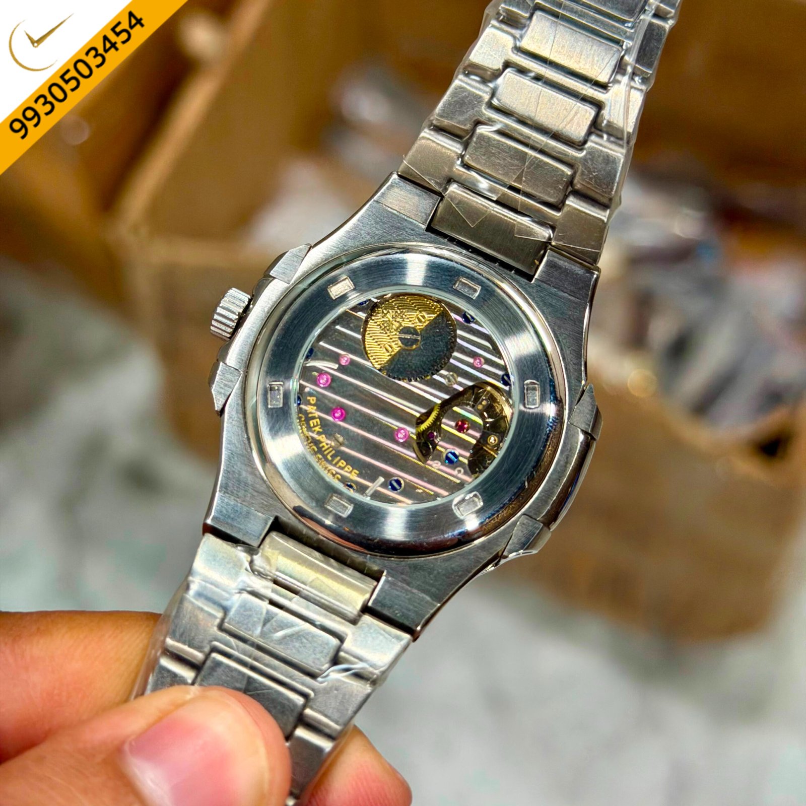 Patek Philippe Nautilus Perpetual Calendar Blue Dial - Image 2