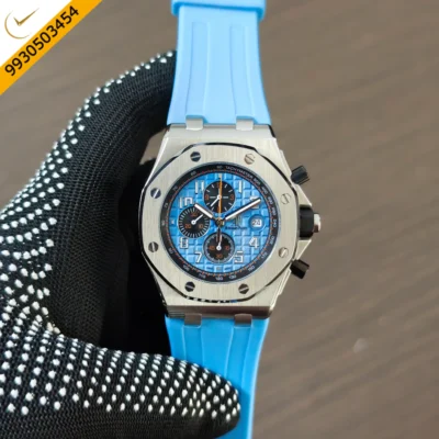 AP Royal Oak Offshore Blue Rubber Strap