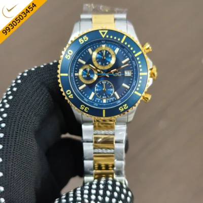Authentic GC Speedracer Dual Tone Blue Dial Watch