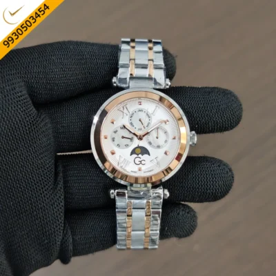 GC Women's White Dial Watch