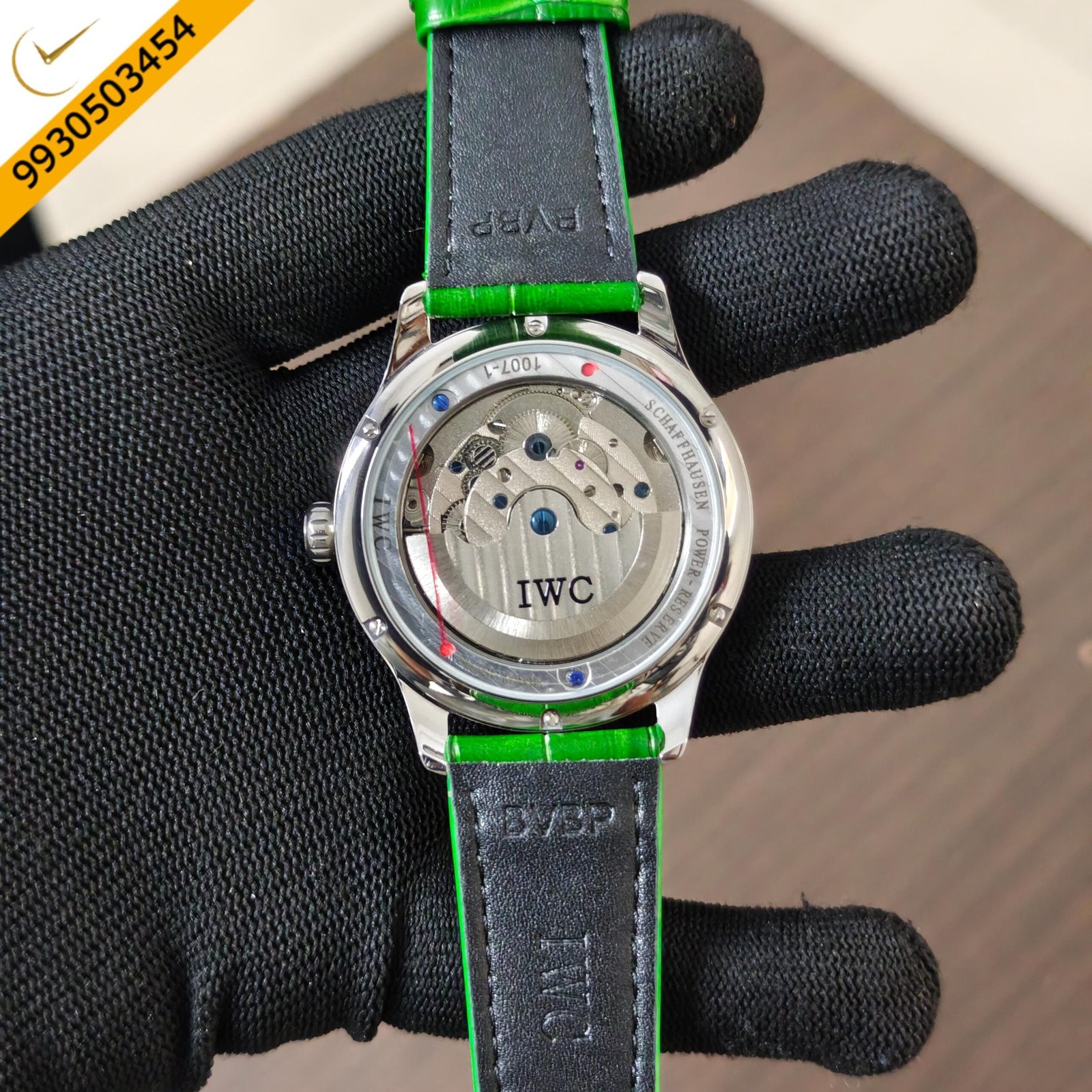 IWC Schaffhausen Portugieser Perpetual Calendar 42 Green Dial Swiss Automatic Watch - Image 2