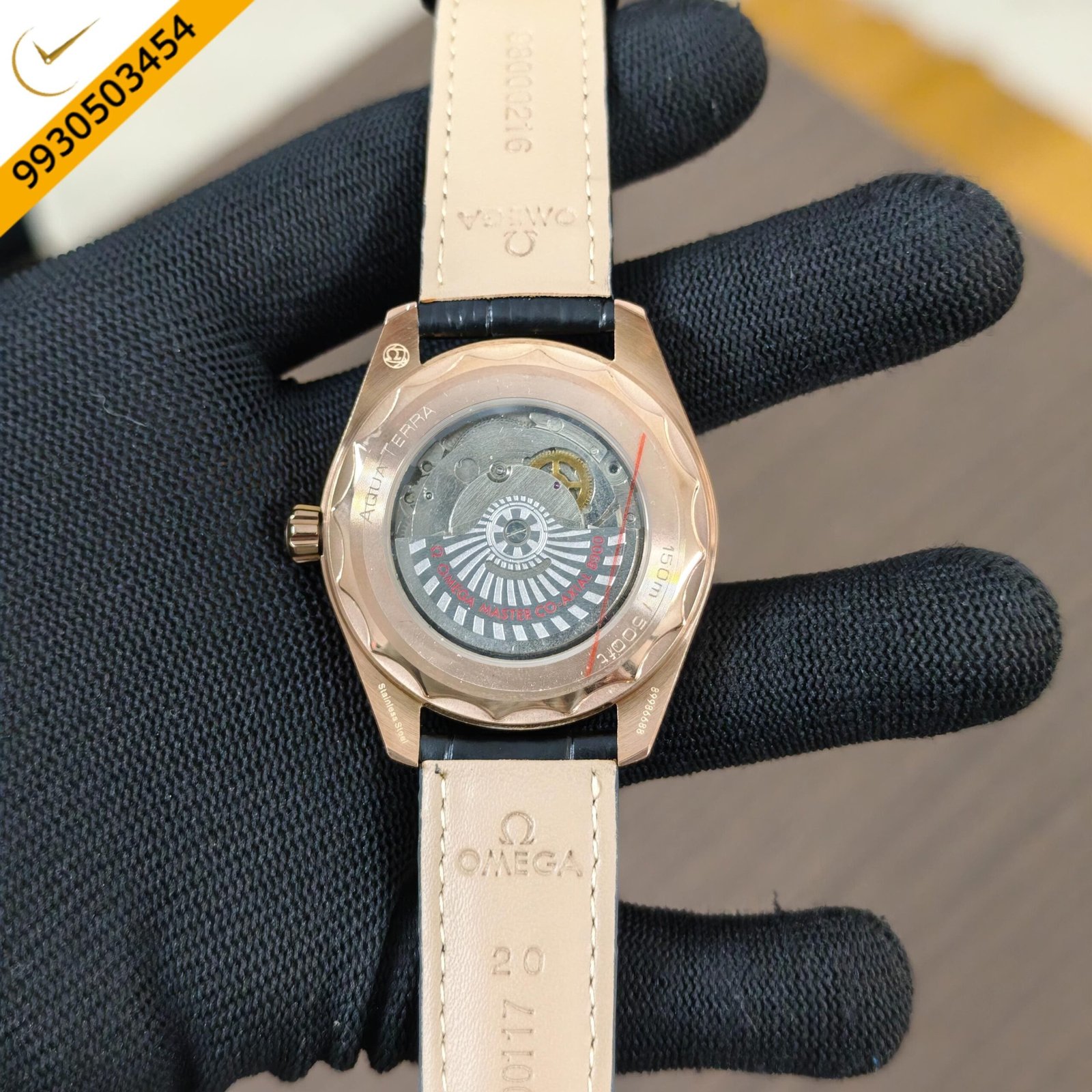 Omega Seamaster Aqua Terra 150M Co-Axial Day-Date Black Dial Swiss automatic Watch - Image 2