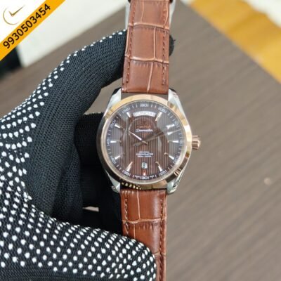 Omega Seamaster Aqua Terra 150M Co-Axial Day-Date Brown Dial Swiss automatic Watch