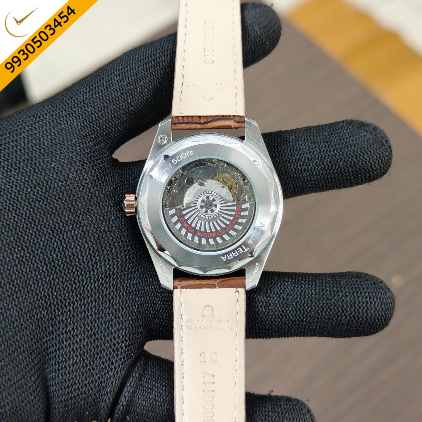 Omega Seamaster Aqua Terra 150M Co-Axial Day-Date Brown Dial Swiss automatic Watch - Image 2