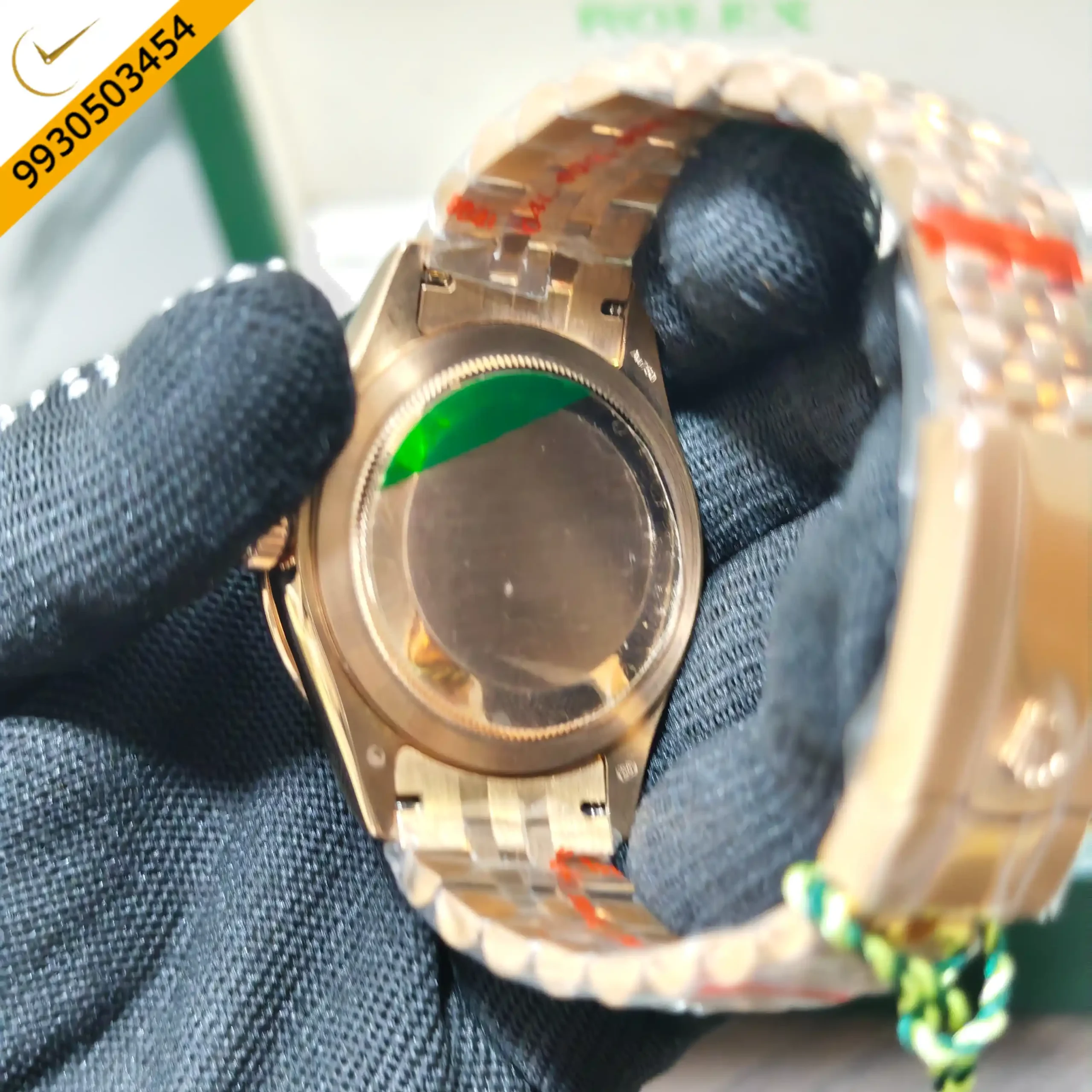 Rolex Sky-Dweller Rose Gold Grey Dial Swiss ETA Calibre 9001 Automatic Movement Watch - Image 2
